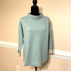 J. Jill Green Size S Women Sweater Cotton Blend RN 97641
